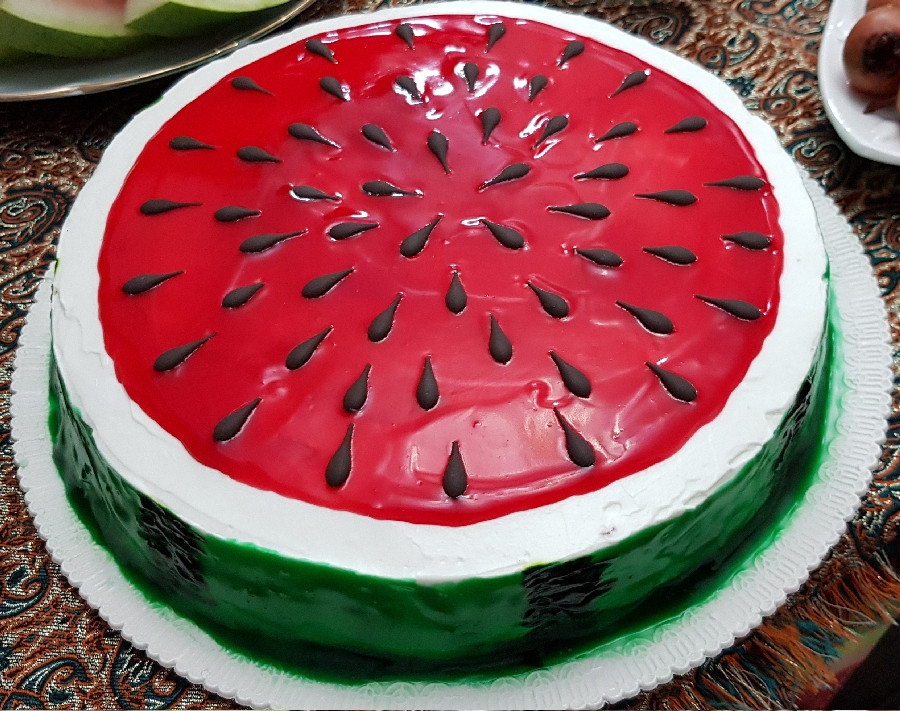 کیک یخچالی یلدا