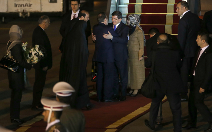 (تصاویر) استقبال از داوداغلو در تهران (تصاویر) استقبال از داوداغلو در تهران