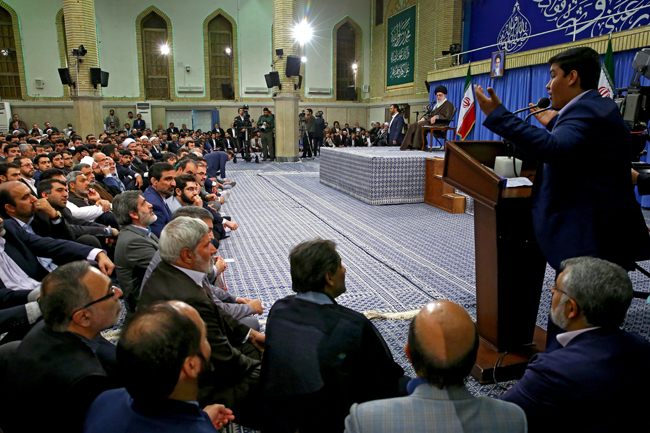 (تصاویر) دیدار مداحان با رهبر انقلاب (تصاویر) دیدار مداحان با رهبر انقلاب