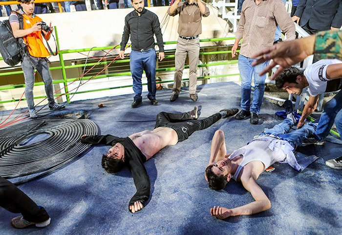 (تصاویر) جنجال در بازی استقلال - تراکتور (تصاویر) جنجال در بازی استقلال - تراکتور