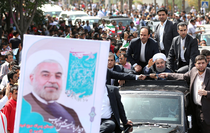 (تصاویر) استقبال از روحانی در کرمان (تصاویر) استقبال از روحانی در کرمان