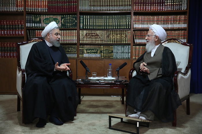(تصاویر) دیدار روحانی با مراجع قم (تصاویر) دیدار روحانی با مراجع قم
