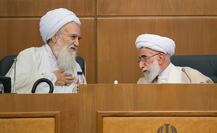 (تصاویر) ضیافت شام خبرگان با آیت‌الله جنتی