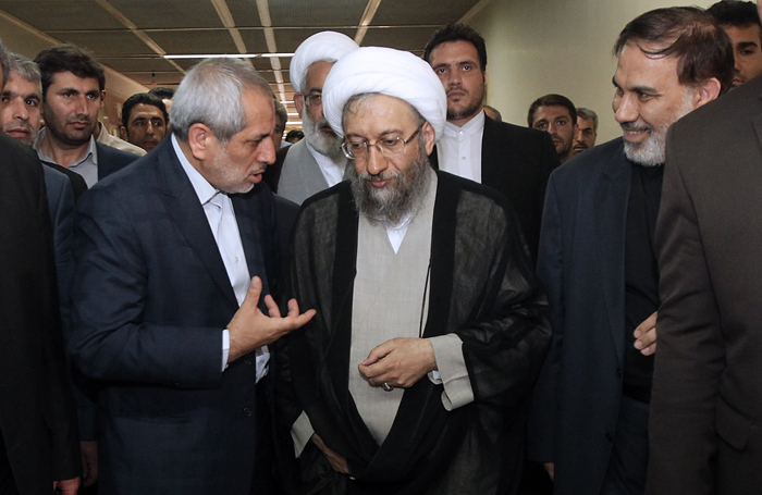 (تصاویر) بازدید آملی لاریجانی از کهریزک (تصاویر) بازدید آملی لاریجانی از کهریزک