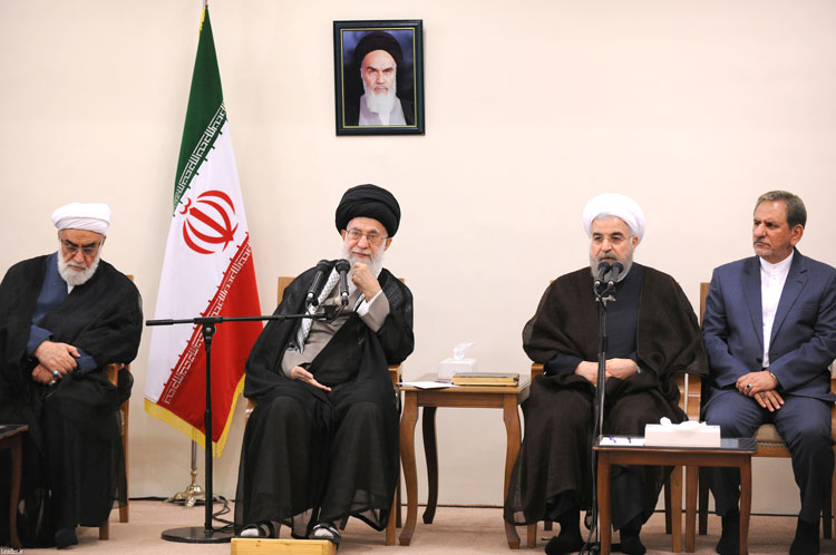 (تصاویر) دیدار اعضای هیأت دولت با رهبر انقلاب (تصاویر) دیدار اعضای هیأت دولت با رهبر انقلاب