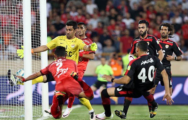 (تصویر) صحنه مشکوک به گل پرسپولیس