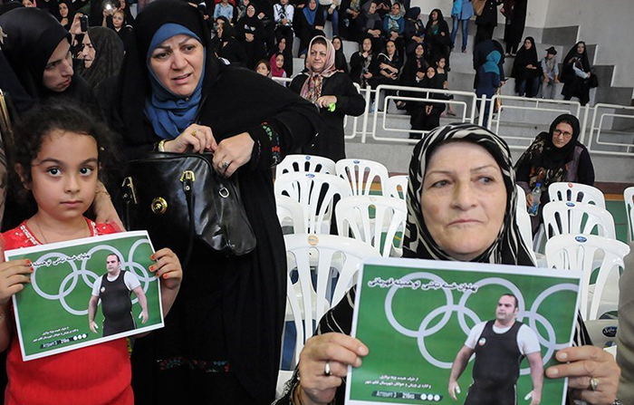 (تصاویر) استقبال قهرمانانه از بهداد سلیمی