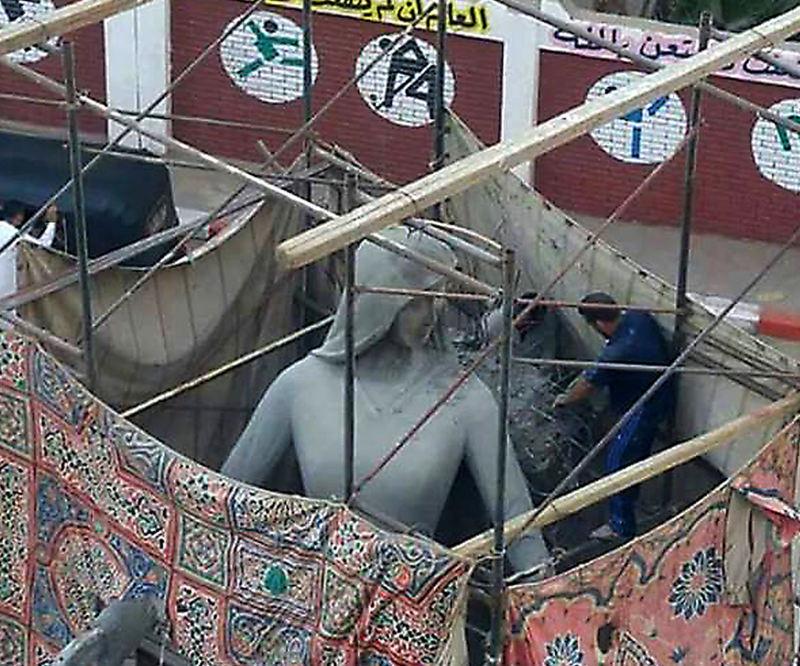 جنجال مجسمه جنجال مجسمه
