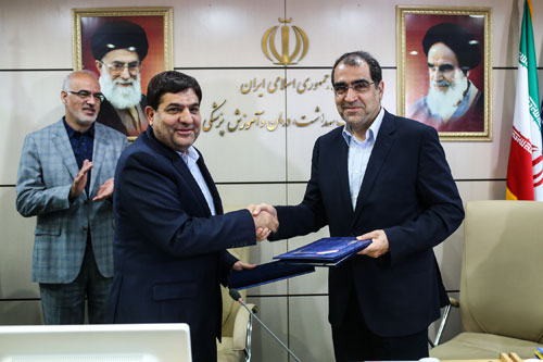 امضای تفاهمنامهی ساخت 88 مرکز جامع سلامت و راهاندازی دو مرکز فوق تخصصی درمان سرطان امضای تفاهمنامهی ساخت 88 مرکز جامع سلامت و راهاندازی دو مرکز فوق تخصصی درمان سرطان