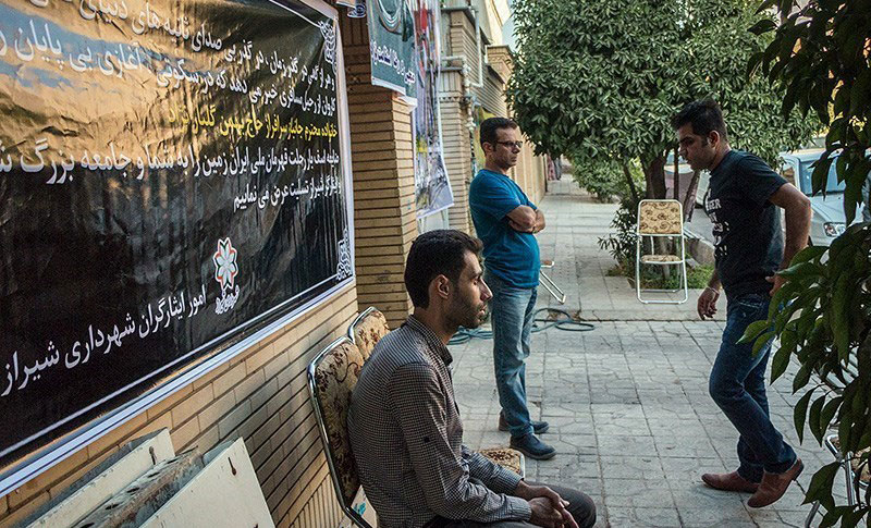 (تصاویر) منزل مرحوم بهمن گلبارنژاد در شیراز