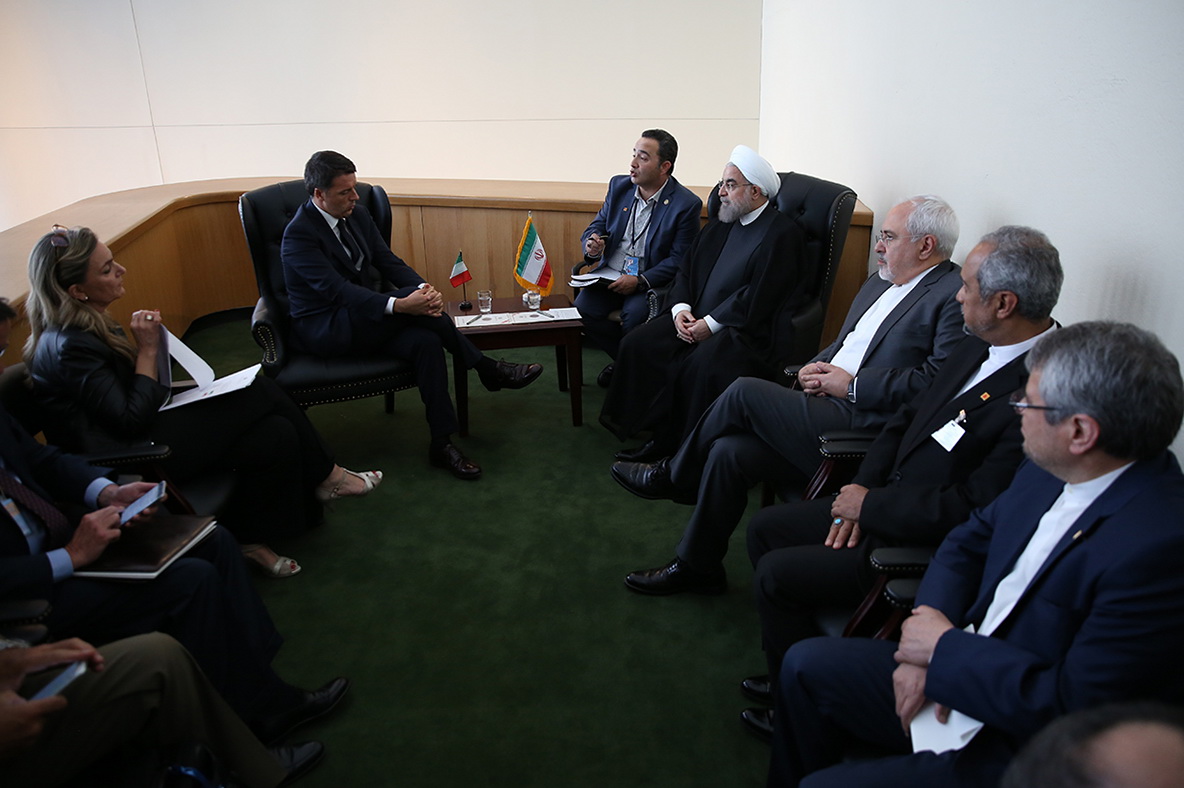 (تصاویر) دکتر روحانی در دیدار نخست وزیر ایتالیا (تصاویر) دکتر روحانی در دیدار نخست وزیر ایتالیا