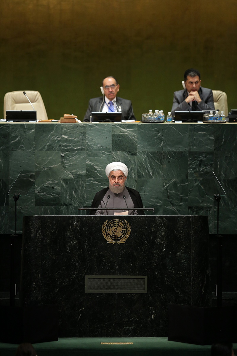 (تصاویر) سخنرانی رییس جمهور در مجمع عمومی سازمان ملل (تصاویر) سخنرانی رییس جمهور در مجمع عمومی سازمان ملل
