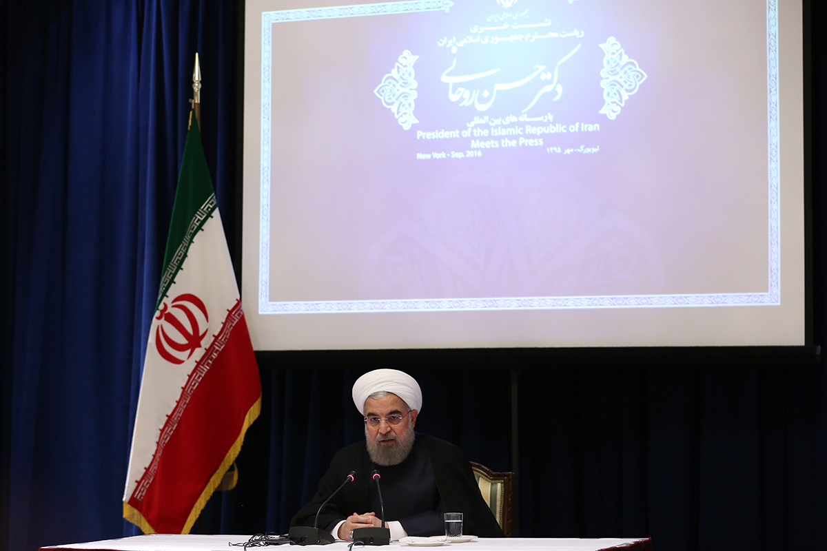 (تصاویر) نشست خبری روحانی در نیویورک (تصاویر) نشست خبری روحانی در نیویورک
