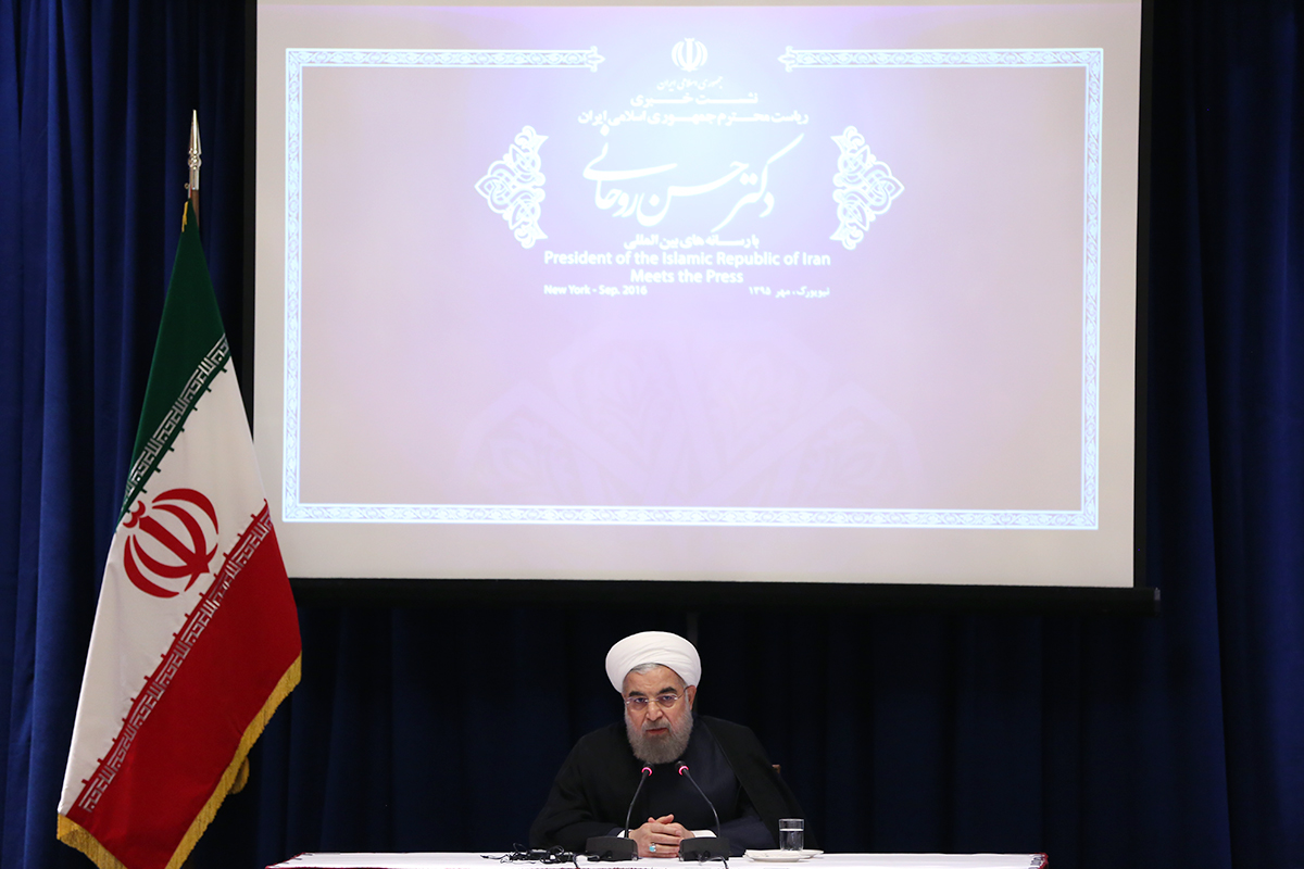 (تصاویر) نشست خبری روحانی در نیویورک (تصاویر) نشست خبری روحانی در نیویورک