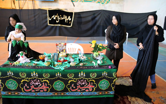 (تصاویر) زندان زنان شهرری در ایام محرم (تصاویر) زندان زنان شهرری در ایام محرم