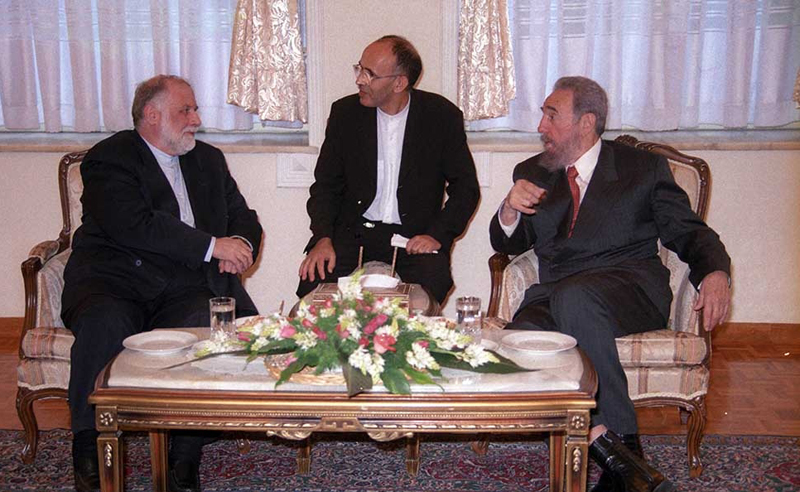 (تصاویر) سفر فیدل کاسترو به ایران (تصاویر) سفر فیدل کاسترو به ایران