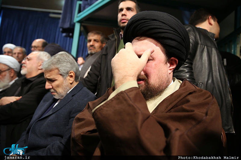 (تصاویر) گریه سیدحسن خمینی برای هاشمی (تصاویر) گریه سیدحسن خمینی برای هاشمی