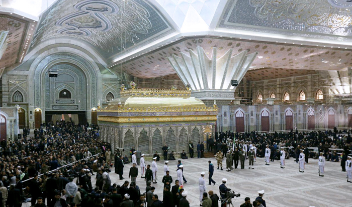 (تصاویر) حرم امام(ره) منتظر پیکر هاشمی