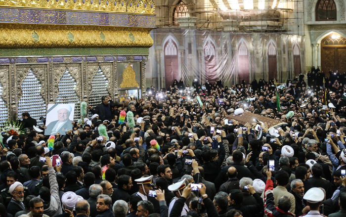 (تصاویر) مراسم خاکسپاری آیتالله هاشمی (تصاویر) مراسم خاکسپاری آیتالله هاشمی