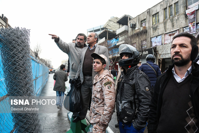 (تصاویر) بازگشایی خیابانِ مقابل پلاسکو (تصاویر) بازگشایی خیابانِ مقابل پلاسکو