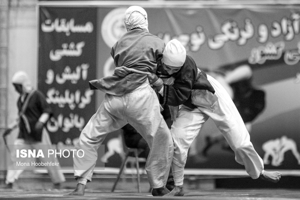 (تصاویر) مسابقات کشتی گراپلینگ بانوان (تصاویر) مسابقات کشتی گراپلینگ بانوان