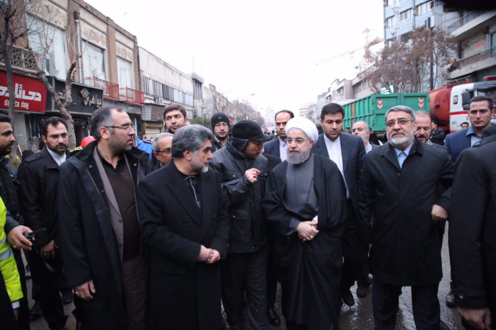 (عکس) حسن روحانی از پلاسکو بازدید کرد (عکس) حسن روحانی از پلاسکو بازدید کرد