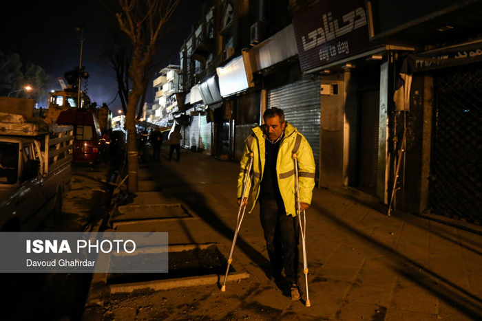 (تصاویر) صبح پنجمین روز حادثه پلاسکو