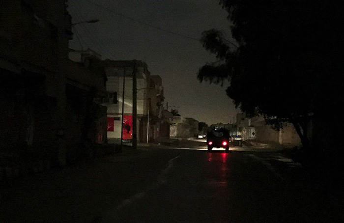 (تصاویر) خاموشیِ اهواز