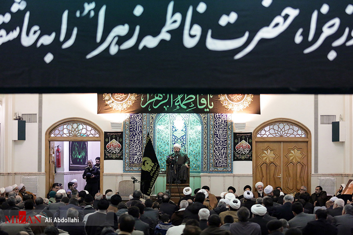 (تصاویر) عزاداری ظریف در حسینیه آیتالله طبسی (تصاویر) عزاداری ظریف در حسینیه آیتالله طبسی
