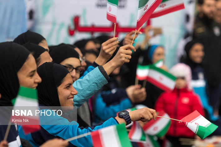 (تصاویر) روز جهانی فوتبال زنان در تهران