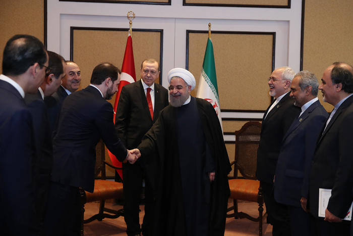 (تصاویر) دیدار روحانی و اردوغان