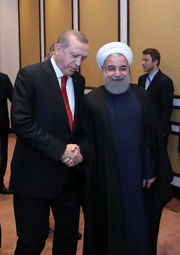 (تصاویر) دیدار روحانی و اردوغان