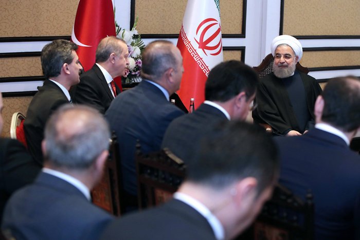(تصاویر) دیدار روحانی و اردوغان