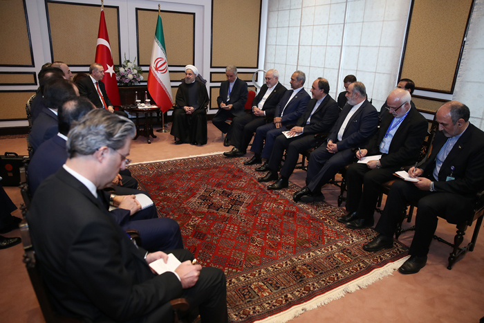 (تصاویر) دیدار روحانی و اردوغان