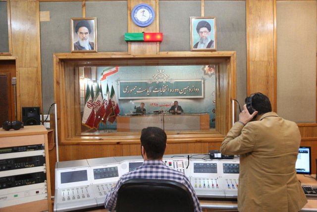 (عکس) حضور جهانگیری در صدا و سیما