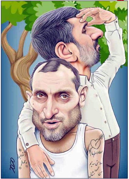 عکس یادگاری احمدینژاد و بقایی و درخت! عکس یادگاری احمدینژاد و بقایی و درخت!