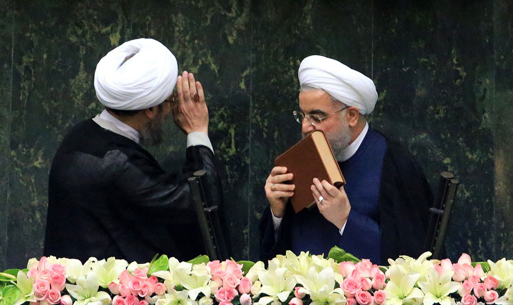 حسن روحانی سوگند یاد کرد حسن روحانی سوگند یاد کرد