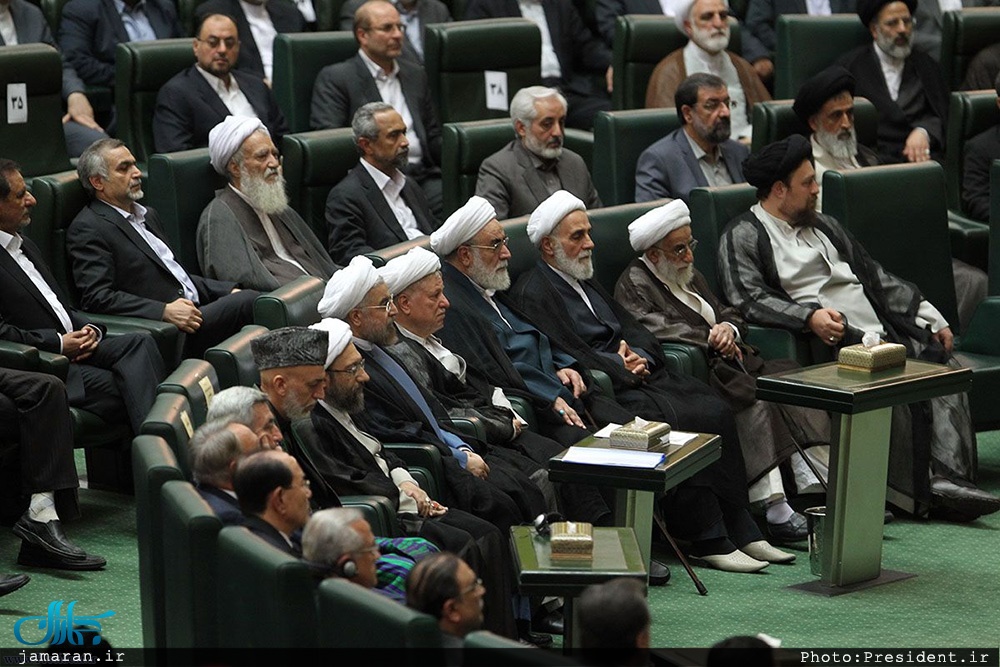 (عکس) بزرگترین غایب مراسم تحلیف روحانی