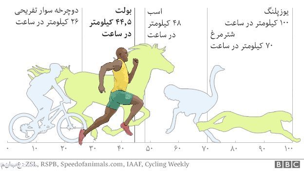 یوسین بولت در ۱۰ پرده
