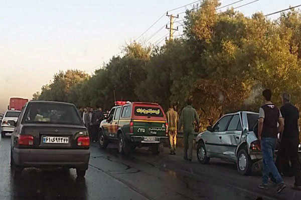 (تصاویر) تصادف زنجیرهای خونین در محور قرچک- ری (تصاویر) تصادف زنجیرهای خونین در محور قرچک- ری