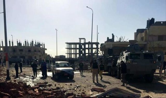 115 کشته در حمله به مسجدی در مصر 115 کشته در حمله به مسجدی در مصر