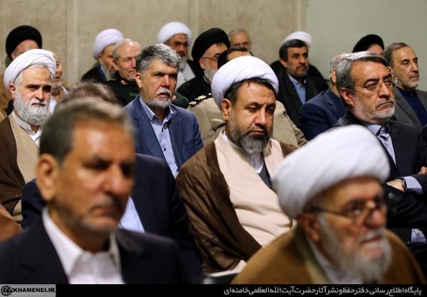 (تصاویر) احمدینژاد در دیدار مسئولان نظام با رهبر انقلاب (تصاویر) احمدینژاد در دیدار مسئولان نظام با رهبر انقلاب