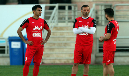 تمرین پرسپولیس با ۱۱ بازیکن انجام شد