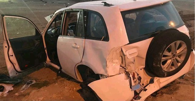 (تصویر) تصادف شدید مهدی قائدی