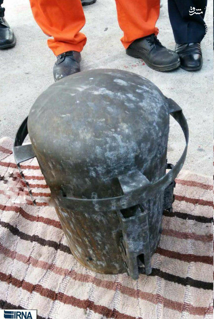 تصویری از جعبه سیاه نفتکش سوخته سانچی