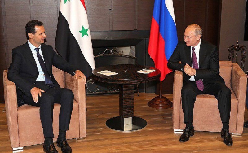 بشار اسد با پوتین دیدار کرد