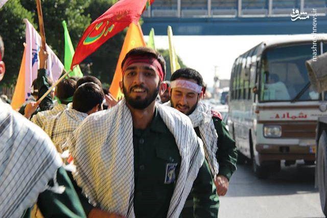 (عکس) شهید حججی در سالگرد رحلت امام(ره)