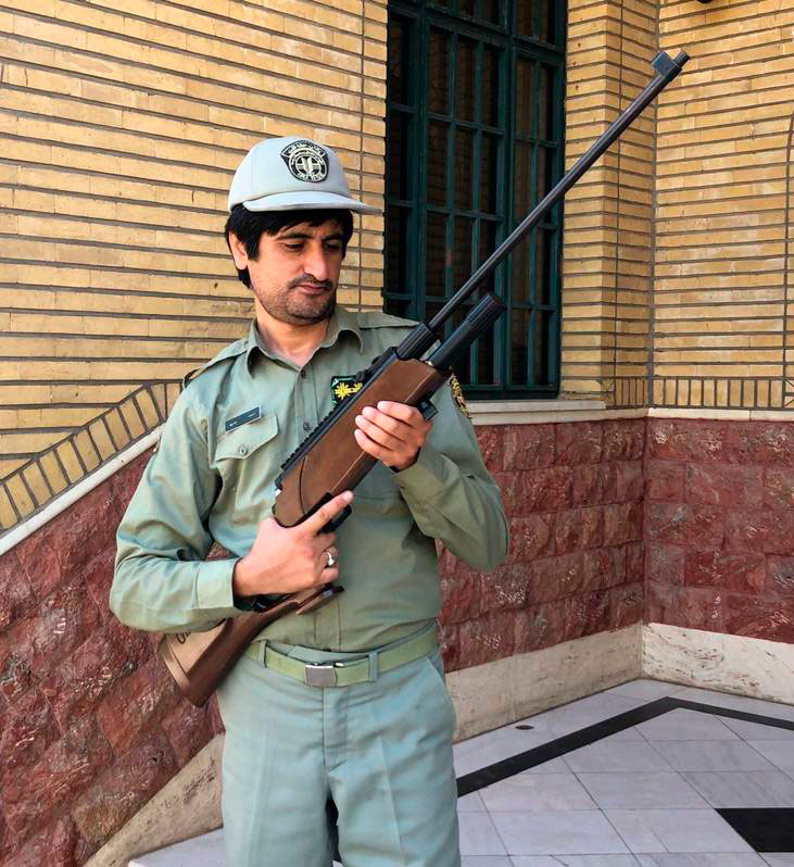 (تصویر) سلاح جدید محیط بانان