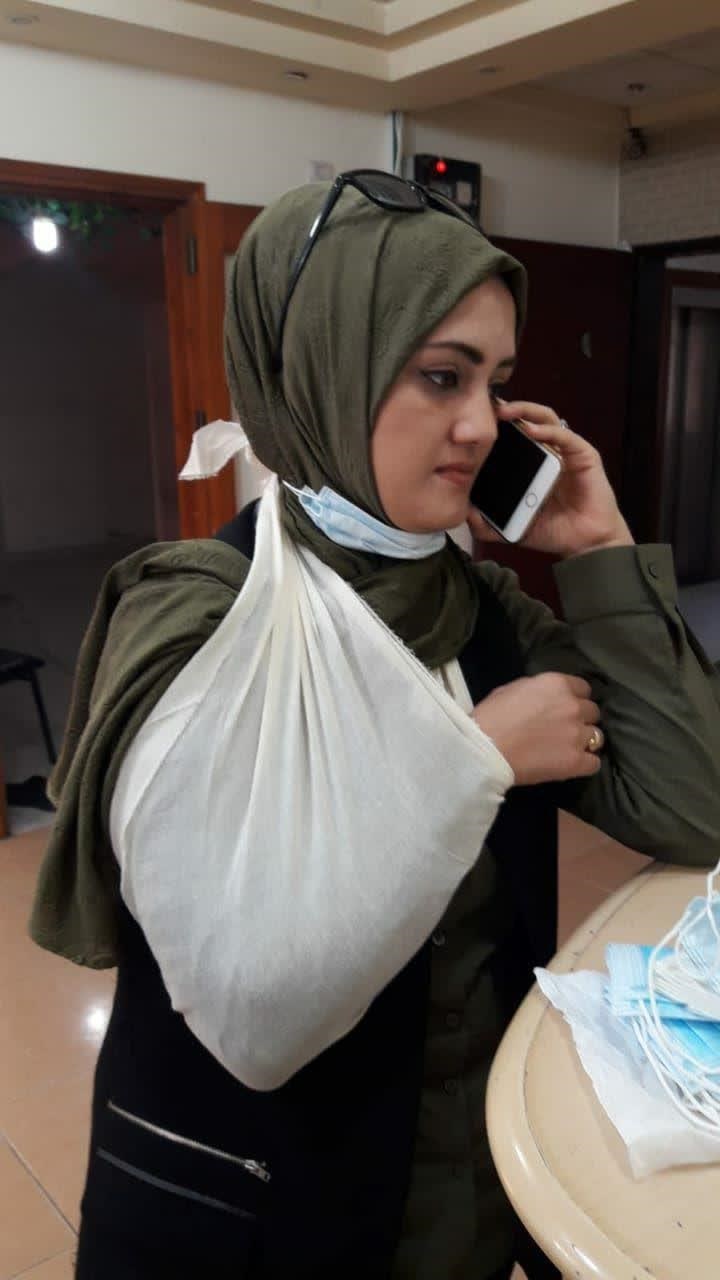 خبرنگار صداوسیما در غزه مصدوم شد