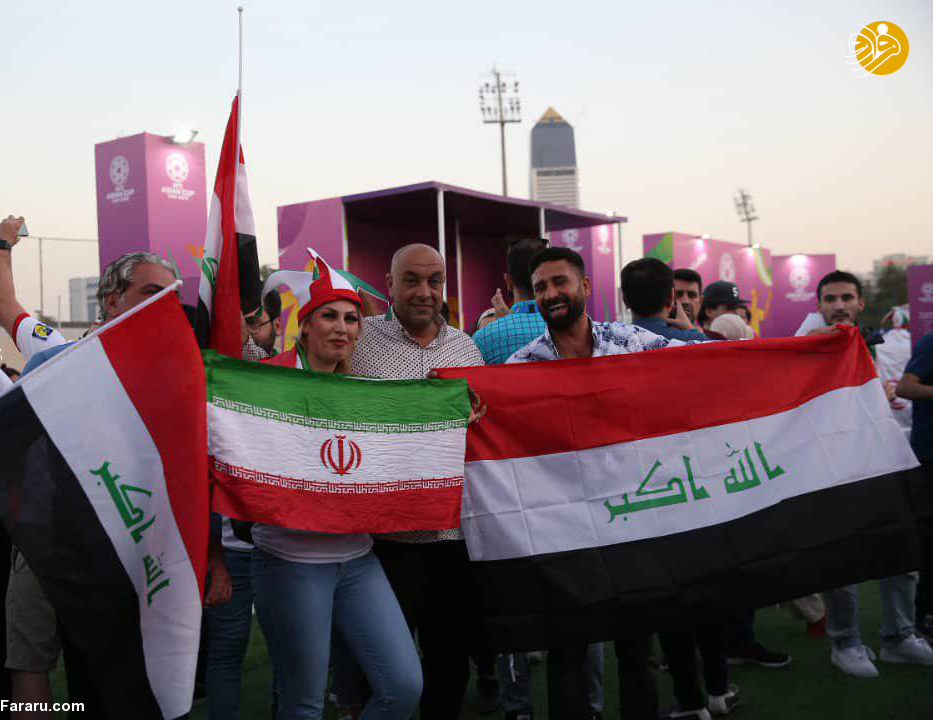 تصاویر : تماشاگران ایرانی در دیدار مقابل عراق